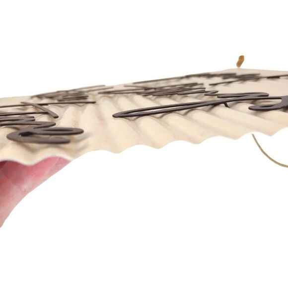 Metal 3D Sign good things take time Wall Hanging Art Cursive Letters - Picture 6 of 16